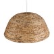 MANGATA 01848 Boho Κρεμαστό Φωτιστικό Καμπάνα Μονόφωτο 1 x E27 IP20 Καφέ Ξύλο - Μ90 x Π90 x Υ40cm MANGATA 01848 Boho Κρεμαστό Φωτιστικό Καμπάνα Μονόφωτο 1 x E27 IP20 Καφέ Ξύλο - Μ90 x Π90 x Υ40cm