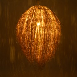 ARCHIPELAGO 01913 Boho Κρεμαστό Φωτιστικό Οροφής με Ντουί 1 x E27 AC 220-240V IP20 - Μπεζ - Μ80 x Π80 x Υ100cm