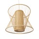 HIBISCUS 01925 Boho Κρεμαστό Φωτιστικό Οροφής με Ντουί 1 x E27 AC 220-240V IP20 - Μπεζ - Μ60 x Π60 x Υ50cm