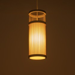 HIBISCUS 01937 Boho Κρεμαστό Φωτιστικό Οροφής με Ντουί 1 x E27 AC 220-240V IP20 - Μπεζ - Μ13 x Π13 x Υ35cm