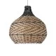 SEYCHELLES 01948 Boho Κρεμαστό Φωτιστικό Οροφής με Ντουί 1 x E27 AC 220-240V IP20 - Καφέ & Λαδί - Μ40 x Π40 x Υ40cm