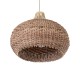 PANAMA 01952 Boho Κρεμαστό Φωτιστικό Οροφής με Ντουί 1 x E27 AC 220-240V IP20 - Μπεζ & Καφέ - Μ40 x Π40 x Υ34cm