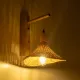  KALIA 01964 Boho Φωτιστικό Τοίχου - Απλίκα με Ντουί 1 x E27 AC 220-240V IP20 - Μπεζ - Μ33 x Π36 x Υ42cm
