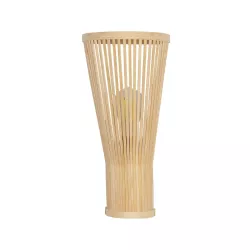  CHORD 01975 Boho Φωτιστικό Τοίχου - Απλίκα με Ντουί 1 x E27 AC 220-240V IP20 - Μπεζ - Μ20 x Π10 x Υ38.5cm