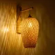  SELVA 01977 Boho Φωτιστικό Τοίχου - Απλίκα με Ντουί 1 x E27 AC 220-240V IP20 - Μπεζ - Μ24 x Π32 x Υ56cm