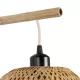  SELVA 01977 Boho Φωτιστικό Τοίχου - Απλίκα με Ντουί 1 x E27 AC 220-240V IP20 - Μπεζ - Μ24 x Π32 x Υ56cm