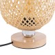 KERRY 01981 Boho Επιτραπέζιο Φωτιστικό Πορτατίφ με Ντουί 1 x E27 AC 220-240V IP20 - Μπεζ - Μ18 x Π18 x Υ25cm