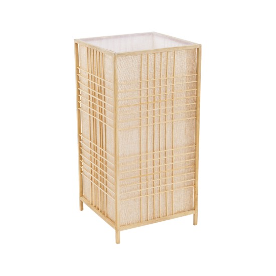 JUNIE 01997 Boho Επιδαπέδιο Φωτιστικό με Ντουί 1 x E27 AC 220-240V IP20 - Μπεζ - Μ20 x Π20 x Υ40cm