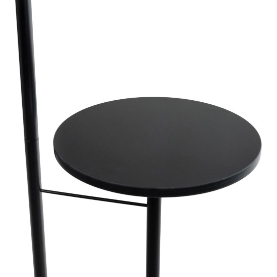 CORDELIA 02024 Μοντέρνο Επιδαπέδιο Φωτιστικό με Ντουί 1 x E27 AC 220-240V IP20 - Μαύρο & Χρυσό - Μ30 x Π38 x Υ180cm