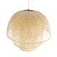 HIROKA 02046 Boho Κρεμαστό Φωτιστικό Καμπάνα Μονόφωτο 1 x E27 IP20 Μπεζ Ξύλο - Μ100 x Π100 x Υ110cm HIROKA 02046 Boho Κρεμαστό Φωτιστικό Καμπάνα Μονόφωτο 1 x E27 IP20 Μπεζ Ξύλο - Μ100 x Π100 x Υ110cm