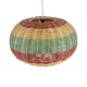 CABALLEROS 02055 Boho Κρεμαστό Φωτιστικό Μπάλα Μονόφωτο 1 x E27 IP20 Πολύχρωμο Ξύλο - Μ40 x Π40 x Υ25cm CABALLEROS 02055 Boho Κρεμαστό Φωτιστικό Μπάλα Μονόφωτο 1 x E27 IP20 Πολύχρωμο Ξύλο - Μ40 x Π40 x Υ25cm