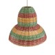 CABALLEROS 02057 Boho Κρεμαστό Φωτιστικό Καμπάνα Μονόφωτο 1 x E27 IP20 Πολύχρωμο Ξύλο - Μ40 x Π40 x Υ30cm CABALLEROS 02057 Boho Κρεμαστό Φωτιστικό Καμπάνα Μονόφωτο 1 x E27 IP20 Πολύχρωμο Ξύλο - Μ40 x Π40 x Υ30cm