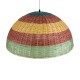 CABALLEROS 02061 Boho Κρεμαστό Φωτιστικό Καμπάνα Μονόφωτο 1 x E27 IP20 Πολύχρωμο Ξύλο - Μ70 x Π70 x Υ34cm CABALLEROS 02061 Boho Κρεμαστό Φωτιστικό Καμπάνα Μονόφωτο 1 x E27 IP20 Πολύχρωμο Ξύλο - Μ70 x Π70 x Υ34cm