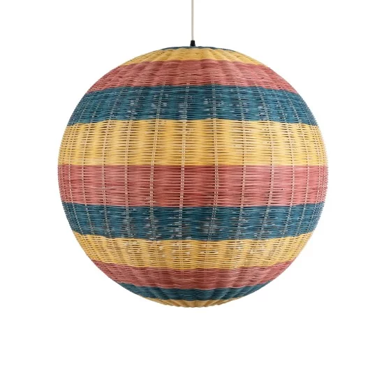 CABALLEROS 02063 Boho Κρεμαστό Φωτιστικό Μπάλα Μονόφωτο 1 x E27 IP20 Πολύχρωμο Ξύλο - Μ70 x Π70 x Υ70cm CABALLEROS 02063 Boho Κρεμαστό Φωτιστικό Μπάλα Μονόφωτο 1 x E27 IP20 Πολύχρωμο Ξύλο - Μ70 x Π70 x Υ70cm