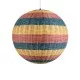 CABALLEROS 02063 Boho Κρεμαστό Φωτιστικό Μπάλα Μονόφωτο 1 x E27 IP20 Πολύχρωμο Ξύλο - Μ70 x Π70 x Υ70cm CABALLEROS 02063 Boho Κρεμαστό Φωτιστικό Μπάλα Μονόφωτο 1 x E27 IP20 Πολύχρωμο Ξύλο - Μ70 x Π70 x Υ70cm