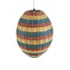 CABALLEROS 02065 Boho Κρεμαστό Φωτιστικό Μπάλα Μονόφωτο 1 x E27 IP20 Πολύχρωμο Ξύλο - Μ40 x Π40 x Υ50cm CABALLEROS 02065 Boho Κρεμαστό Φωτιστικό Μπάλα Μονόφωτο 1 x E27 IP20 Πολύχρωμο Ξύλο - Μ40 x Π40 x Υ50cm
