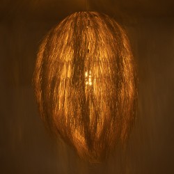 ARCHIPELAGO 02067 Boho Κρεμαστό Φωτιστικό Οροφής με Ντουί 1 x E27 AC 220-240V IP20 - Μπεζ - Μ100 x Π100 x Υ120cm