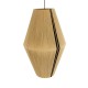 SALERNO 02077 Boho Κρεμαστό Φωτιστικό Καμπάνα Μονόφωτο 1 x E27 IP20 Μπεζ & Μαύρο Βαμβακερό Νήμα - Μ50 x Π50 x Υ80cm SALERNO 02077 Boho Κρεμαστό Φωτιστικό Καμπάνα Μονόφωτο 1 x E27 IP20 Μπεζ & Μαύρο Βαμβακερό Νήμα - Μ50 x Π50 x Υ80cm