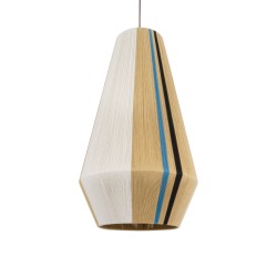 SALERNO 02079 Boho Κρεμαστό Φωτιστικό Οροφής με Ντουί 1 x E27 AC 220-240V IP20 - Πολύχρωμο - Μ50 x Π50 x Υ90cm