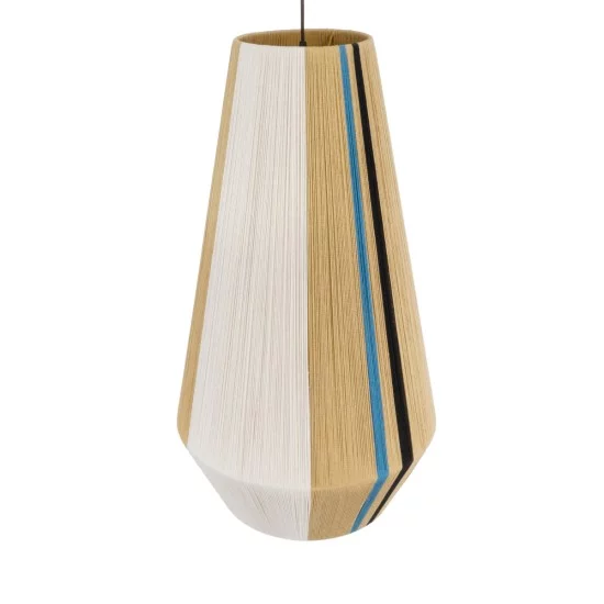SALERNO 02079 Boho Κρεμαστό Φωτιστικό Οροφής με Ντουί 1 x E27 AC 220-240V IP20 - Πολύχρωμο - Μ50 x Π50 x Υ90cm