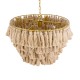MISSOULA 02088 Boho Κρεμαστό Φωτιστικό Καπέλο Μονόφωτο 1 x E27 IP20 Μπεζ Βαμβακερό Νήμα με Χρυσό Μέταλλο - Μ60 x Π60 x Υ40cm MISSOULA 02088 Boho Κρεμαστό Φωτιστικό Καπέλο Μονόφωτο 1 x E27 IP20 Μπεζ Βαμβακερό Νήμα με Χρυσό Μέταλλο - Μ60 x Π60 x Υ40cm