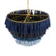 MISSOULA 02089 Boho Κρεμαστό Φωτιστικό Σχοινί Μονόφωτο 1 x E27 IP20 Πολύχρωμο Ύφασμα με Χρυσό Μέταλλο - Μ60 x Π60 x Υ40cm MISSOULA 02089 Boho Κρεμαστό Φωτιστικό Σχοινί Μονόφωτο 1 x E27 IP20 Πολύχρωμο Ύφασμα με Χρυσό Μέταλλο - Μ60 x Π60 x Υ40cm