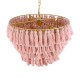 MISSOULA 02090 Boho Κρεμαστό Φωτιστικό Σχοινί Μονόφωτο 1 x E27 IP20 Ροζ Ύφασμα με Χρυσό Μέταλλο - Μ60 x Π60 x Υ40cm MISSOULA 02090 Boho Κρεμαστό Φωτιστικό Σχοινί Μονόφωτο 1 x E27 IP20 Ροζ Ύφασμα με Χρυσό Μέταλλο - Μ60 x Π60 x Υ40cm