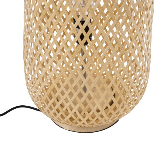 MAMIZU 02109 Boho Επιδαπέδιο Φωτιστικό Μονόφωτο 1 x E27 IP20 Μπεζ Ξύλο - Μ28 x Π28 x Υ93cm MAMIZU 02109 Boho Επιδαπέδιο Φωτιστικό Μονόφωτο 1 x E27 IP20 Μπεζ Ξύλο - Μ28 x Π28 x Υ93cm