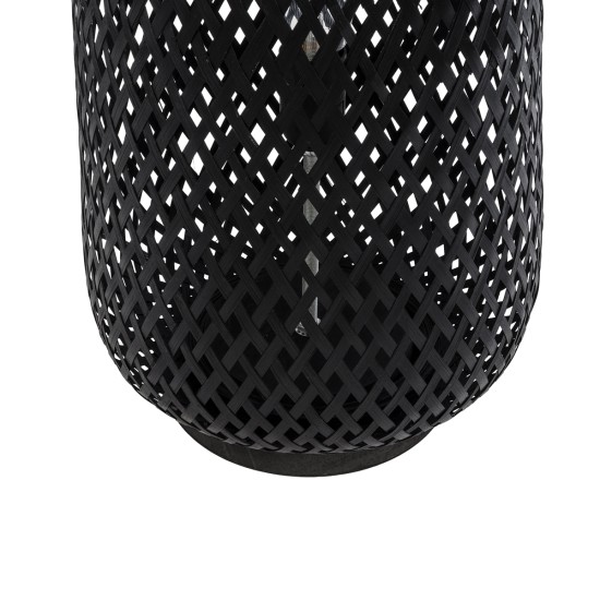 MAMIZU 02110 Boho Επιδαπέδιο Φωτιστικό Μονόφωτο 1 x E27 IP20 Μαύρο Ξύλο - Μ28 x Π28 x Υ93cm MAMIZU 02110 Boho Επιδαπέδιο Φωτιστικό Μονόφωτο 1 x E27 IP20 Μαύρο Ξύλο - Μ28 x Π28 x Υ93cm