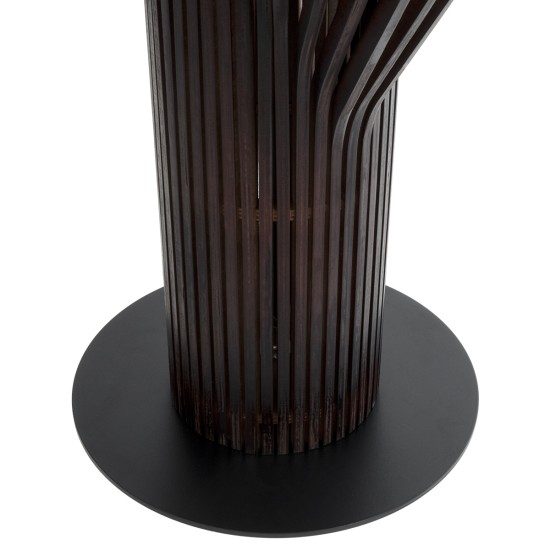 MIHIRO 02151 Boho Επιδαπέδιο Φωτιστικό Μονόφωτο 1 x E27 IP20 Καφέ Ξύλο με Μαύρο Μέταλλο - Μ48 x Π48 x Υ120cm MIHIRO 02151 Boho Επιδαπέδιο Φωτιστικό Μονόφωτο 1 x E27 IP20 Καφέ Ξύλο με Μαύρο Μέταλλο - Μ48 x Π48 x Υ120cm