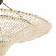 PALERMO 02152 Boho Κρεμαστό Φωτιστικό Πλέγμα Μονόφωτο 1 x E27 IP20 Μπεζ Ρατάν - Μ60 x Π60 x Υ36cm PALERMO 02152 Boho Κρεμαστό Φωτιστικό Πλέγμα Μονόφωτο 1 x E27 IP20 Μπεζ Ρατάν - Μ60 x Π60 x Υ36cm