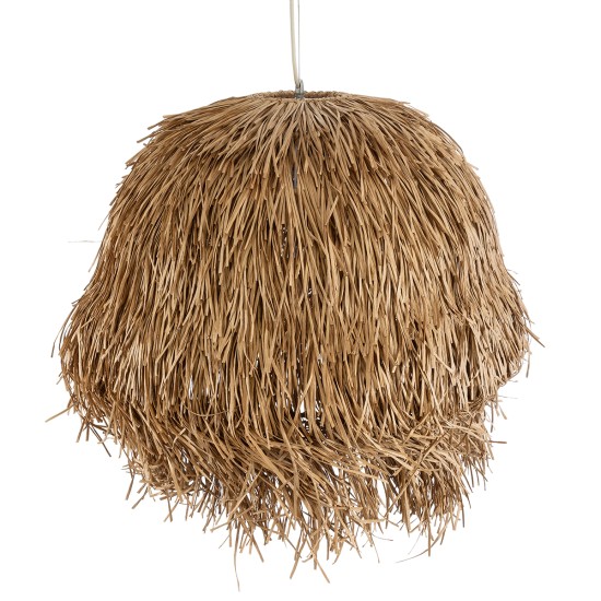 GUADELOUPE 02158 Boho Κρεμαστό Φωτιστικό Καμπάνα Μονόφωτο 1 x E27 IP20 Μπεζ Raffia - Μ80 x Π80 x Υ60cm GUADELOUPE 02158 Boho Κρεμαστό Φωτιστικό Καμπάνα Μονόφωτο 1 x E27 IP20 Μπεζ Raffia - Μ80 x Π80 x Υ60cm