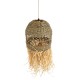 SAINTLUCIA 02160 Boho Κρεμαστό Φωτιστικό Καμπάνα Μονόφωτο 1 x E27 IP20 Μπεζ & Καφέ Raffia - Μ30 x Π30 x Υ90cm SAINTLUCIA 02160 Boho Κρεμαστό Φωτιστικό Καμπάνα Μονόφωτο 1 x E27 IP20 Μπεζ & Καφέ Raffia - Μ30 x Π30 x Υ90cm