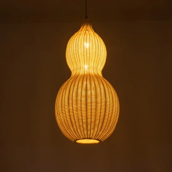 KINGSTOWN 02168 Boho Κρεμαστό Φωτιστικό Οροφής με Ντουί 1 x E27 AC 220-240V IP20 - Μπεζ - Μ30 x Π30 x Υ60cm