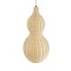 KINGSTOWN 02168 Boho Κρεμαστό Φωτιστικό Πλέγμα Μονόφωτο 1 x E27 IP20 Μπεζ Ξύλο - Μ30 x Π30 x Υ60cm KINGSTOWN 02168 Boho Κρεμαστό Φωτιστικό Πλέγμα Μονόφωτο 1 x E27 IP20 Μπεζ Ξύλο - Μ30 x Π30 x Υ60cm