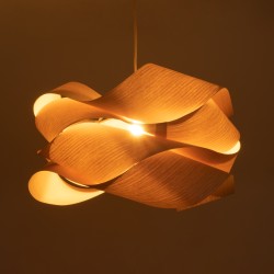 SARDIGNA 02181 Boho Κρεμαστό Φωτιστικό Οροφής με Ντουί 1 x E27 AC 220-240V IP20 - Μπεζ - Μ60 x Π60 x Υ30cm