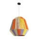 SALERNO 02188 Boho Κρεμαστό Φωτιστικό Καμπάνα Μονόφωτο 1 x E27 IP20 Πολύχρωμο Βαμβακερό Νήμα - Μ50 x Π50 x Υ50cm SALERNO 02188 Boho Κρεμαστό Φωτιστικό Καμπάνα Μονόφωτο 1 x E27 IP20 Πολύχρωμο Βαμβακερό Νήμα - Μ50 x Π50 x Υ50cm