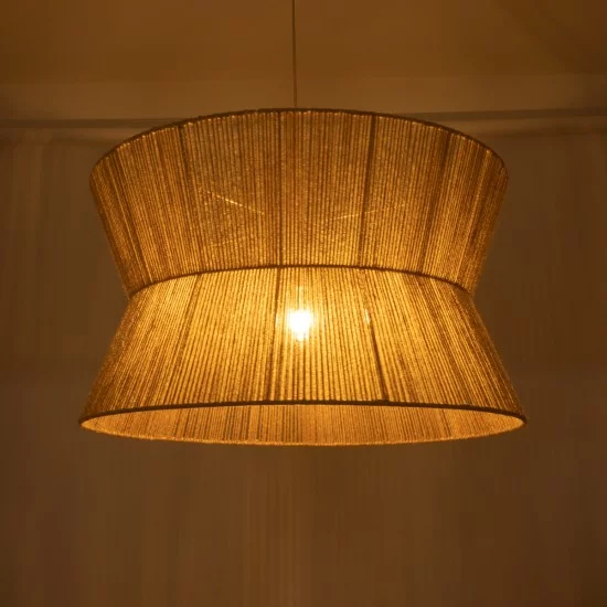 BISBEE 02205 Boho Κρεμαστό Φωτιστικό Καπέλο Μονόφωτο 1 x E27 IP20 Μπεζ Σχοινί - Μ80 x Π80 x Υ48cm BISBEE 02205 Boho Κρεμαστό Φωτιστικό Καπέλο Μονόφωτο 1 x E27 IP20 Μπεζ Σχοινί - Μ80 x Π80 x Υ48cm
