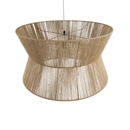 BISBEE 02205 Boho Κρεμαστό Φωτιστικό Καπέλο Μονόφωτο 1 x E27 IP20 Μπεζ Σχοινί - Μ80 x Π80 x Υ48cm BISBEE 02205 Boho Κρεμαστό Φωτιστικό Καπέλο Μονόφωτο 1 x E27 IP20 Μπεζ Σχοινί - Μ80 x Π80 x Υ48cm