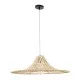 PALERMO 02208 Boho Κρεμαστό Φωτιστικό Καμπάνα Μονόφωτο 1 x E27 IP20 Μπεζ Ρατάν - Μ60 x Π60 x Υ20cm PALERMO 02208 Boho Κρεμαστό Φωτιστικό Καμπάνα Μονόφωτο 1 x E27 IP20 Μπεζ Ρατάν - Μ60 x Π60 x Υ20cm