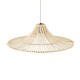 PALERMO 02208 Boho Κρεμαστό Φωτιστικό Πλέγμα Μονόφωτο 1 x E27 IP20 Μπεζ Ξύλο - Μ60 x Π60 x Υ20cm PALERMO 02208 Boho Κρεμαστό Φωτιστικό Πλέγμα Μονόφωτο 1 x E27 IP20 Μπεζ Ξύλο - Μ60 x Π60 x Υ20cm