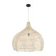ADEJE 02210 Boho Κρεμαστό Φωτιστικό Καμπάνα Μονόφωτο 1 x E27 IP20 Μπεζ Ρατάν - Μ60 x Π60 x Υ60cm ADEJE 02210 Boho Κρεμαστό Φωτιστικό Καμπάνα Μονόφωτο 1 x E27 IP20 Μπεζ Ρατάν - Μ60 x Π60 x Υ60cm