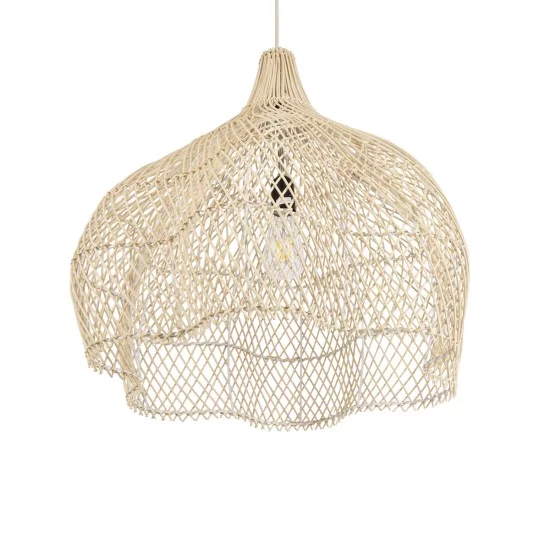 ADEJE 02210 Boho Κρεμαστό Φωτιστικό Καμπάνα Μονόφωτο 1 x E27 IP20 Μπεζ Ρατάν - Μ60 x Π60 x Υ60cm ADEJE 02210 Boho Κρεμαστό Φωτιστικό Καμπάνα Μονόφωτο 1 x E27 IP20 Μπεζ Ρατάν - Μ60 x Π60 x Υ60cm