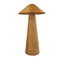 PERU 02235 Boho Επιδαπέδιο Φωτιστικό με Ντουί 1 x E27 AC 220-240V IP20 - Μπεζ - Μ73 x Π73 x Υ135cm