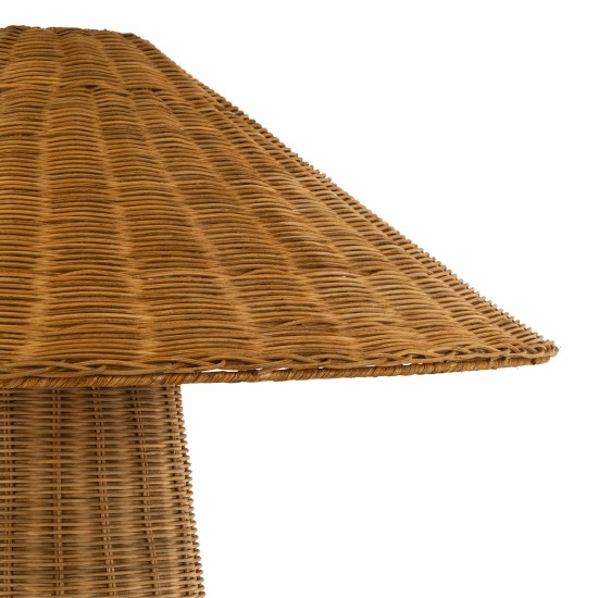 PERU 02235 Boho Επιδαπέδιο Φωτιστικό με Ντουί 1 x E27 AC 220-240V IP20 - Μπεζ - Μ73 x Π73 x Υ135cm