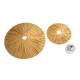 COLOMBO 02284 Boho Επιτοίχιο Φωτιστικό Απλίκα Μονόφωτο 1 x E27 IP20 Μπεζ Ράφια - Μ40 x Π40 x Υ9cm COLOMBO 02284 Boho Επιτοίχιο Φωτιστικό Απλίκα Μονόφωτο 1 x E27 IP20 Μπεζ Ράφια - Μ40 x Π40 x Υ9cm