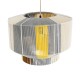 SALERNO 02290 Boho Κρεμαστό Φωτιστικό Καπέλο Μονόφωτο 1 x E27 IP20 Πολύχρωμο Βαμβακερό Νήμα - Μ50 x Π50 x Υ35cm SALERNO 02290 Boho Κρεμαστό Φωτιστικό Καπέλο Μονόφωτο 1 x E27 IP20 Πολύχρωμο Βαμβακερό Νήμα - Μ50 x Π50 x Υ35cm