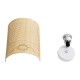 SAOTOME 02321 Boho Επιτοίχιο Φωτιστικό Απλίκα Μονόφωτο 1 x E27 IP20 Μπεζ Ξύλο - Μ20 x Π10 x Υ25cm SAOTOME 02321 Boho Επιτοίχιο Φωτιστικό Απλίκα Μονόφωτο 1 x E27 IP20 Μπεζ Ξύλο - Μ20 x Π10 x Υ25cm