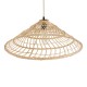 KAIA 02346 Boho Κρεμαστό Φωτιστικό Καμπάνα Μονόφωτο 1 x E27 IP20 Μπεζ Ρατάν - Μ60 x Π60 x Υ20cm KAIA 02346 Boho Κρεμαστό Φωτιστικό Καμπάνα Μονόφωτο 1 x E27 IP20 Μπεζ Ρατάν - Μ60 x Π60 x Υ20cm
