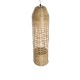 WAIKIKI 02350 Boho Κρεμαστό Φωτιστικό Καμπάνα Μονόφωτο 1 x E27 IP20 Μπεζ Ξύλο - Μ20 x Π20 x Υ80cm WAIKIKI 02350 Boho Κρεμαστό Φωτιστικό Καμπάνα Μονόφωτο 1 x E27 IP20 Μπεζ Ξύλο - Μ20 x Π20 x Υ80cm
